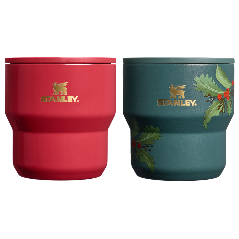 The Cheers & Cheer Stay-Hot Stacking Cup 2-Piece Set - Daily Pack