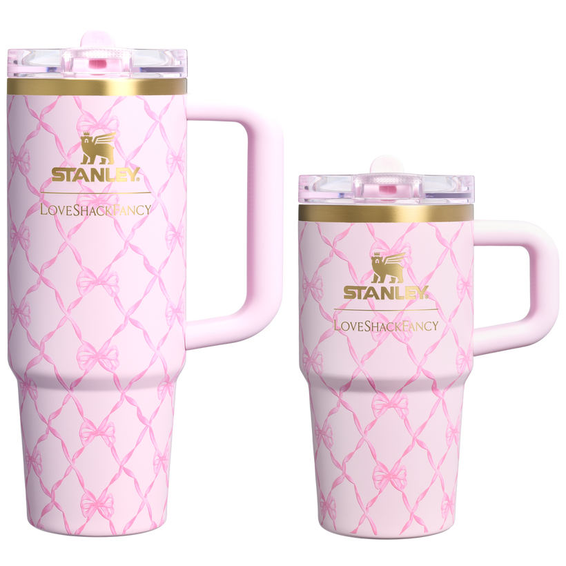 Stanley 1913 x LoveShackFancy Holiday The Quencher® Details ProTour Tumbler Set | 2-pack - Daily Choice